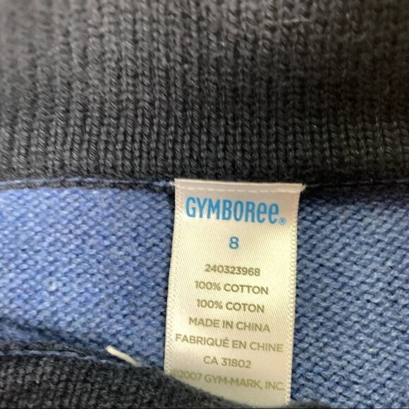 Gymboree Boys Argyle Zip up Sweater size 8 - Picture 2 of 5
